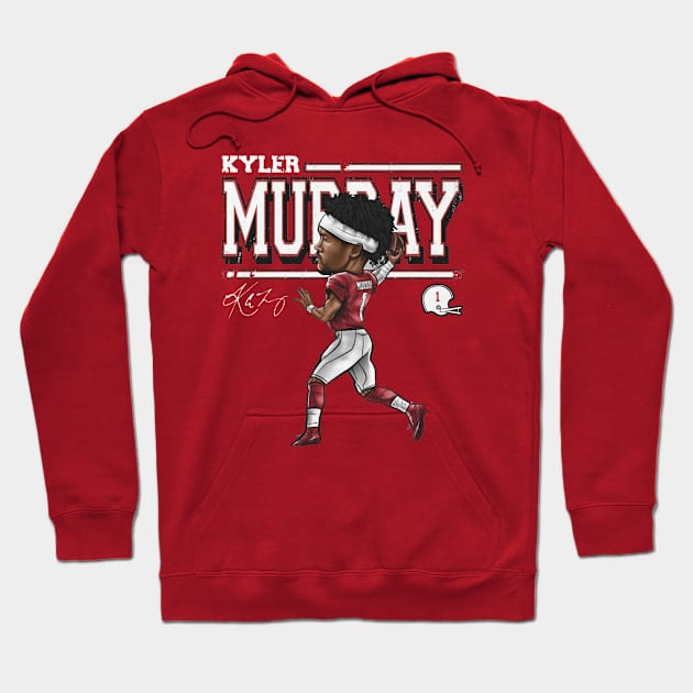 Kyler Murray Arizona Cartoon Hoodie by Buya_Hamkac